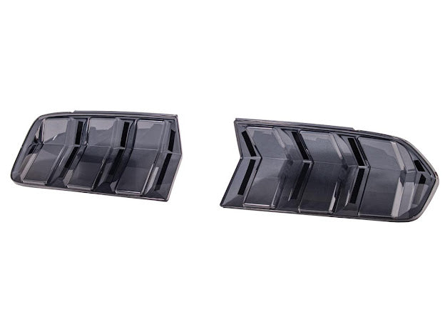 2024-UP FORD MUSTANG S650 | SMOKE TINTED REAR TAIL LIGHT TRIM BEZEL COVER